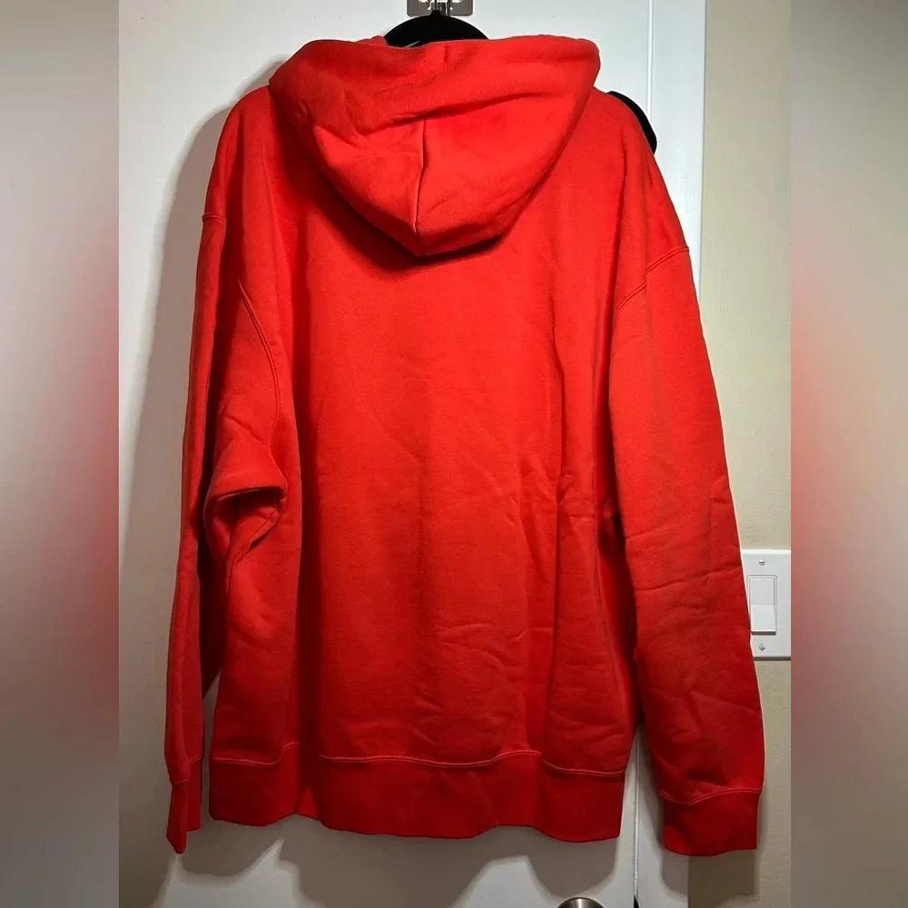 NWT Jordan Men's Jumpman Core Fleece Red Pullover Hoodie Size XXL